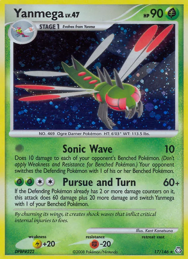 Yanmega #17 – Legends Awakened card