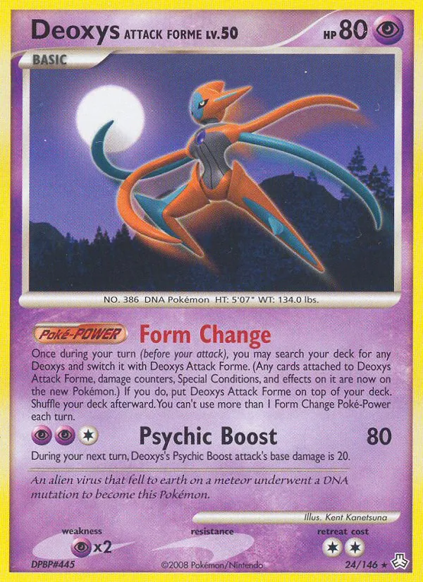 Deoxys Attack Forme #24 – Legends Awakened card