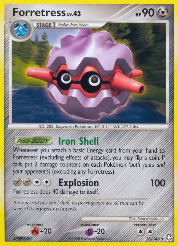 Forretress #28 – Legends Awakened card