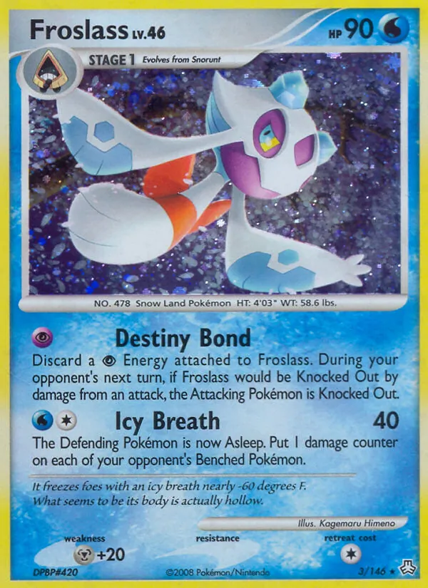 Froslass #3 – Legends Awakened card