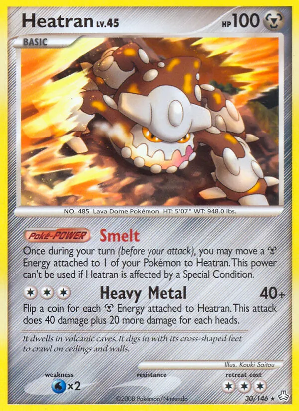 Heatran #30 – Legends Awakened card