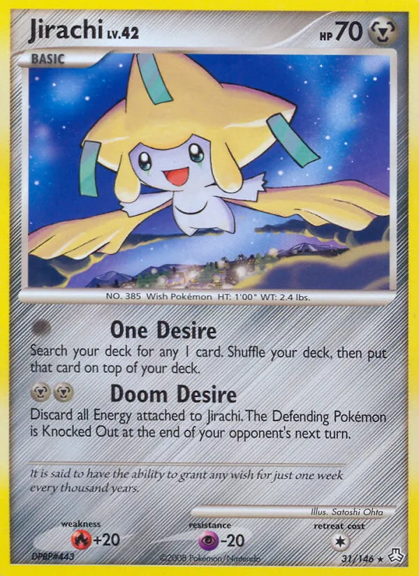 Jirachi #31 – Legends Awakened card