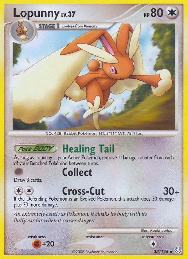 Lopunny #33 – Legends Awakened card