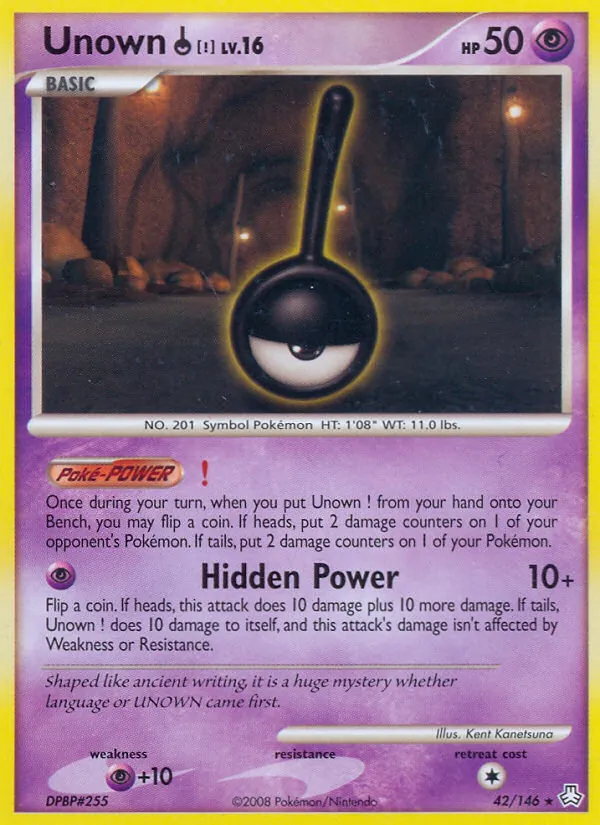 Unown ! #42 – Legends Awakened card