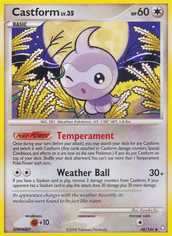 Castform #48 – Legends Awakened card