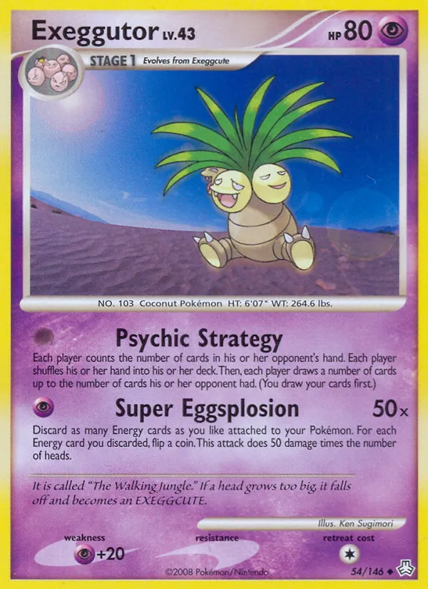Exeggutor #54 – Legends Awakened card