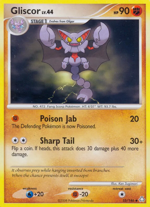 Gliscor #55 – Legends Awakened card