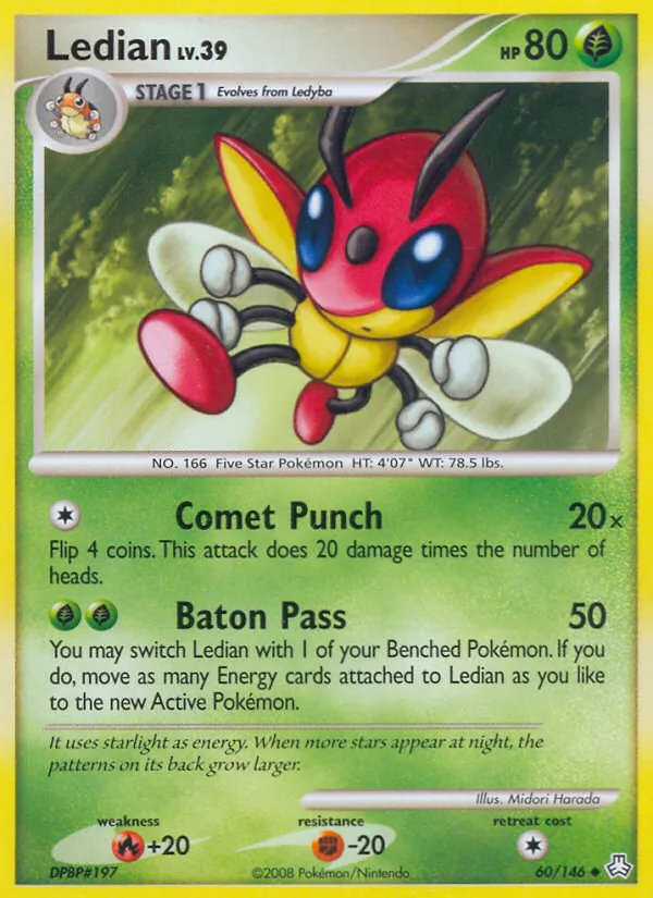 Ledian #60 – Legends Awakened card