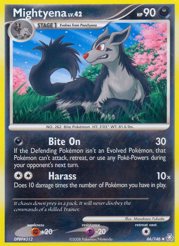 Mightyena #66 – Legends Awakened card