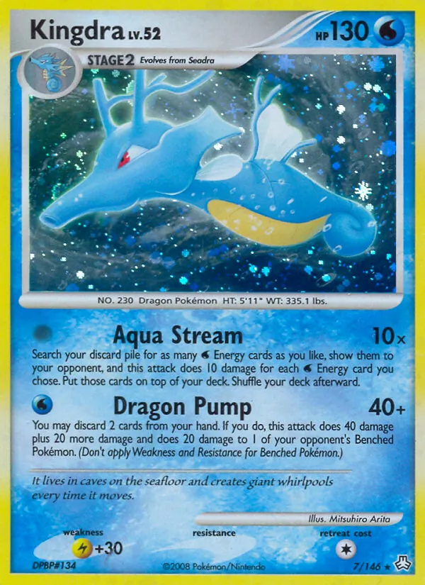 Kingdra #7 – Legends Awakened card