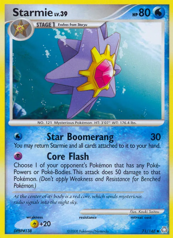 Starmie #71 – Legends Awakened card