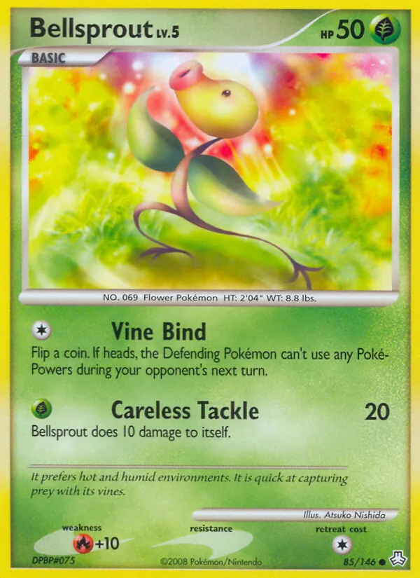 Bellsprout #85 – Legends Awakened card