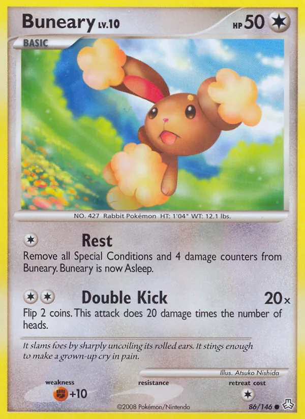Buneary #86 – Legends Awakened card