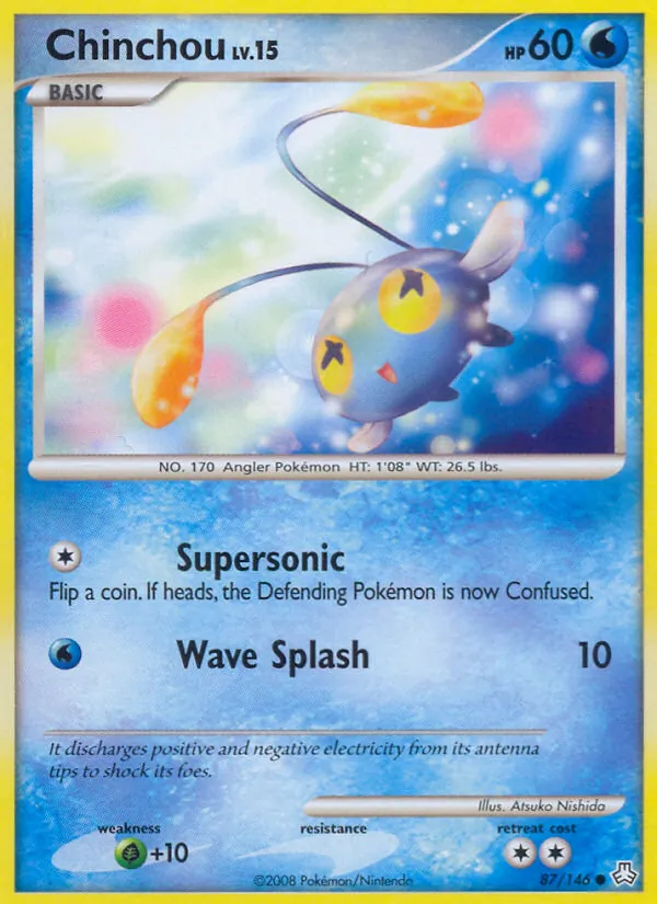 Chinchou #87 – Legends Awakened card