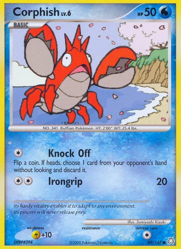 Corphish #89 – Legends Awakened card