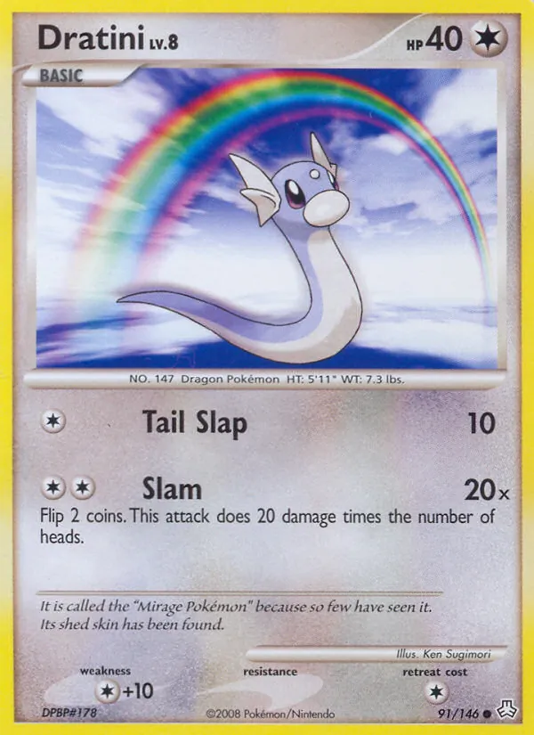 Dratini #91 – Legends Awakened card
