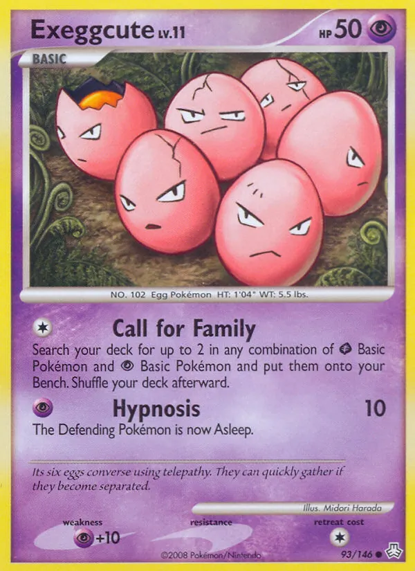 Exeggcute #93 – Legends Awakened card