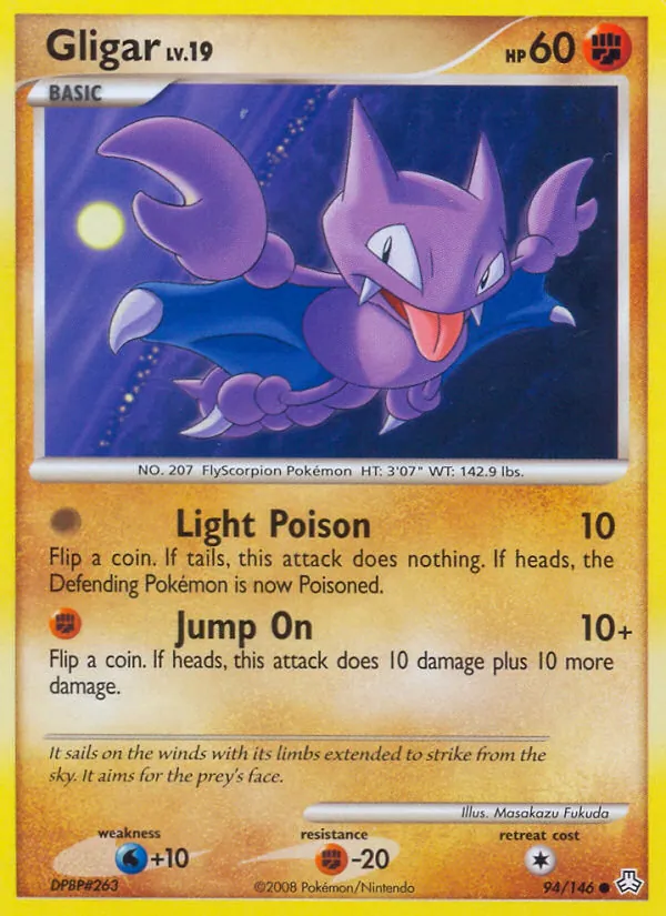Gligar #94 – Legends Awakened card