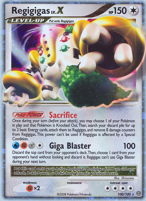 Regigigas #100 – Stormfront card