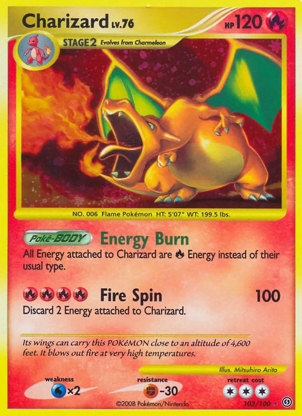 Charizard #103 – Stormfront card