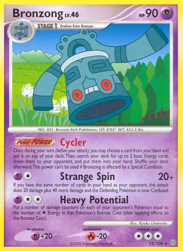 Bronzong #13 – Stormfront card