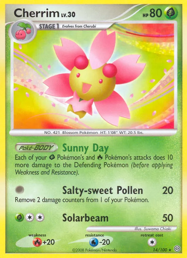 Cherrim #14 – Stormfront card