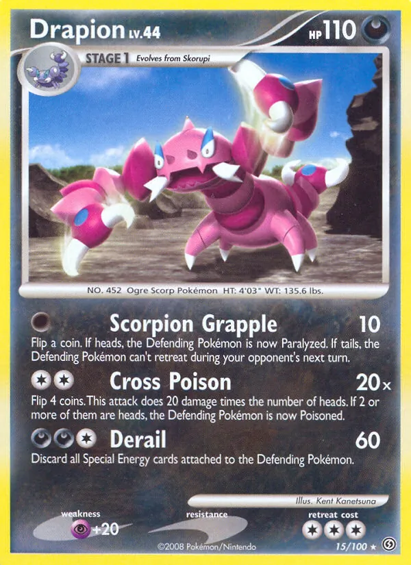 Drapion #15 – Stormfront card