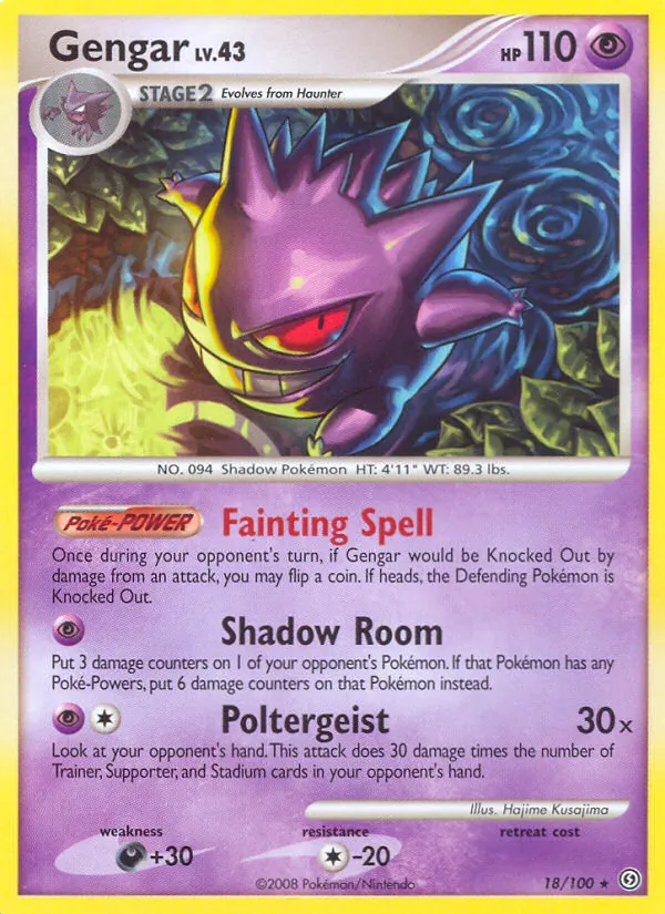 Gengar #18 – Stormfront card