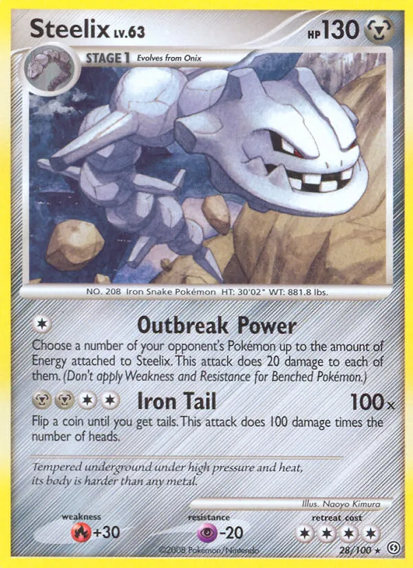 Steelix #28 – Stormfront card
