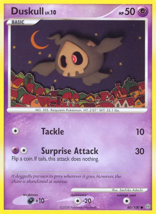 Duskull #60 – Stormfront card