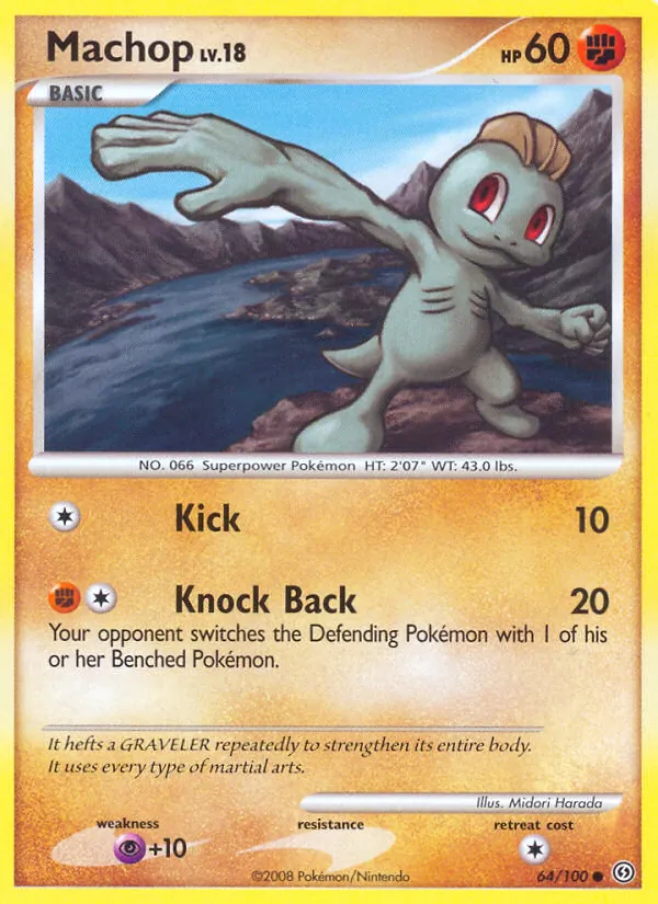 Machop #64 – Stormfront card