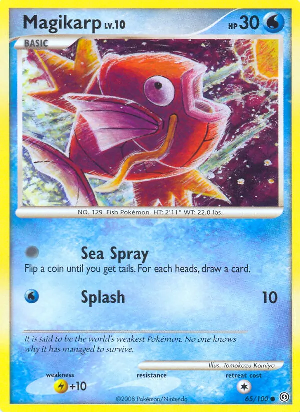 Magikarp #65 – Stormfront card