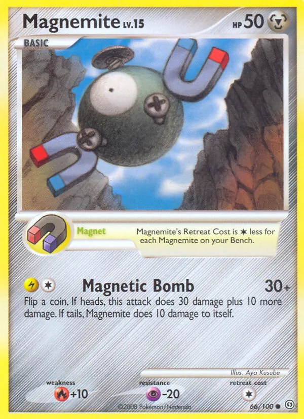 Magnemite #66 – Stormfront card