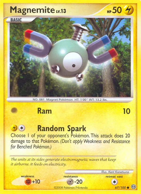 Magnemite #67 – Stormfront card