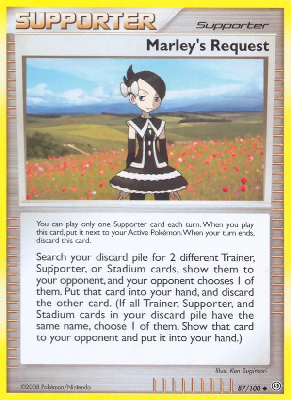 Marley's Request #87 – Stormfront card