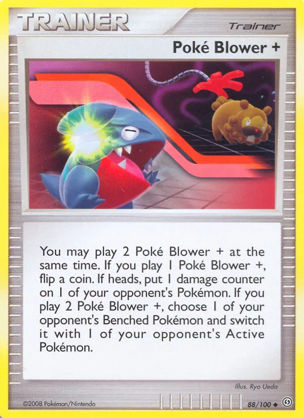 Poké Blower + #88 – Stormfront card