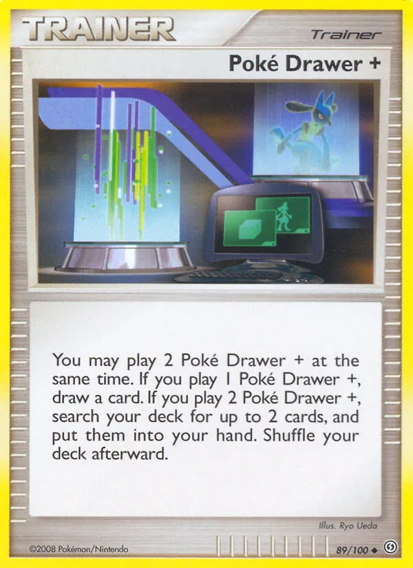 Poké Drawer + #89 – Stormfront card