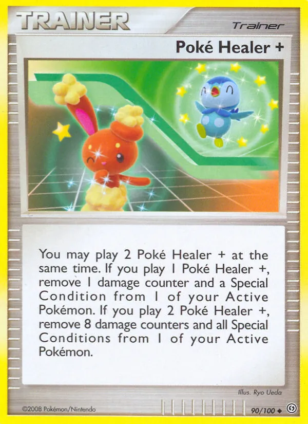 Poké Healer + #90 – Stormfront card