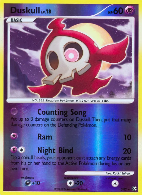 Duskull #SH2 – Stormfront card