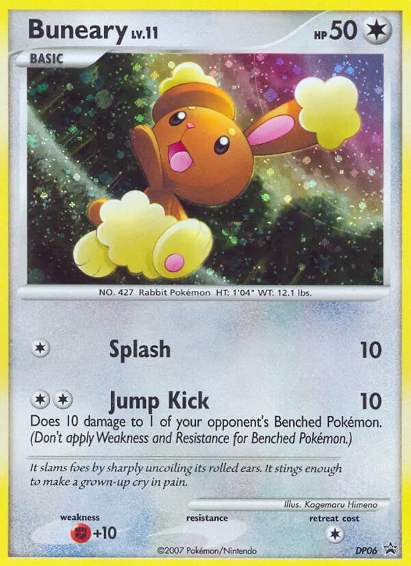 Buneary #DP06 – DP Black Star Promos card