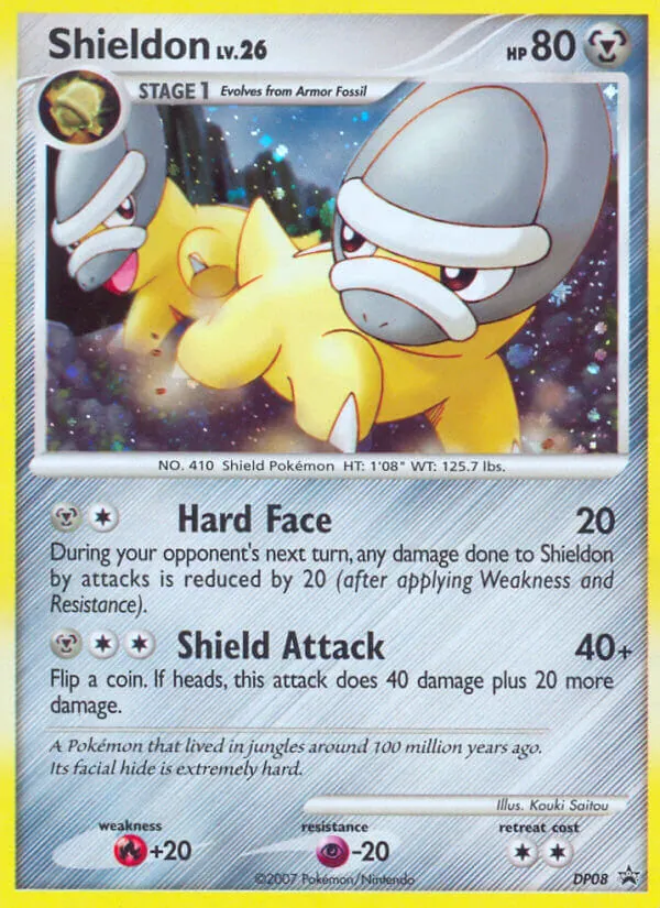 Shieldon #DP08 – DP Black Star Promos card