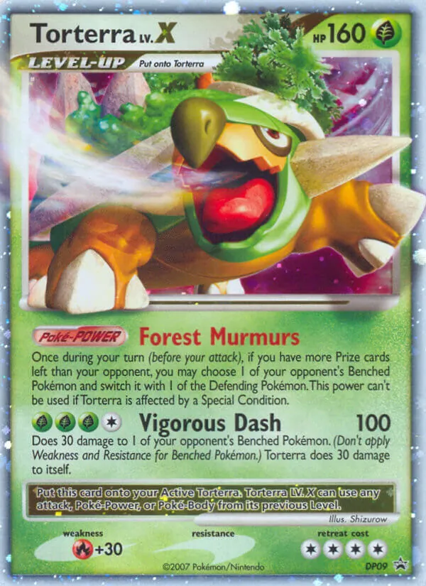 Torterra #DP09 – DP Black Star Promos card