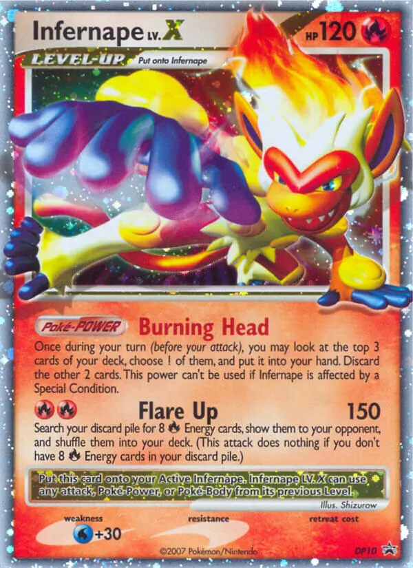 Infernape #DP10 – DP Black Star Promos card