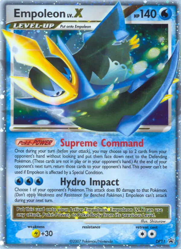 Empoleon #DP11 – DP Black Star Promos card