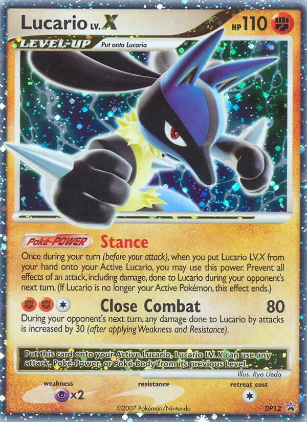 Lucario #DP12 – DP Black Star Promos card