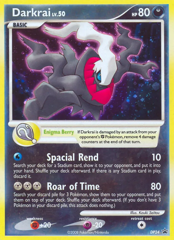 Darkrai #DP24 – DP Black Star Promos card