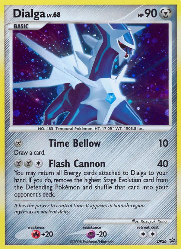 Dialga #DP26 – DP Black Star Promos card