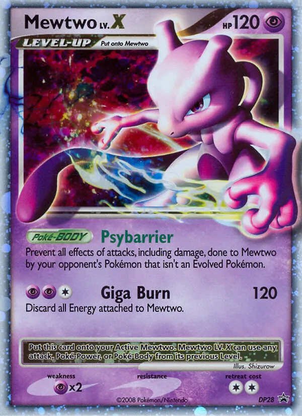 Mewtwo #DP28 – DP Black Star Promos card