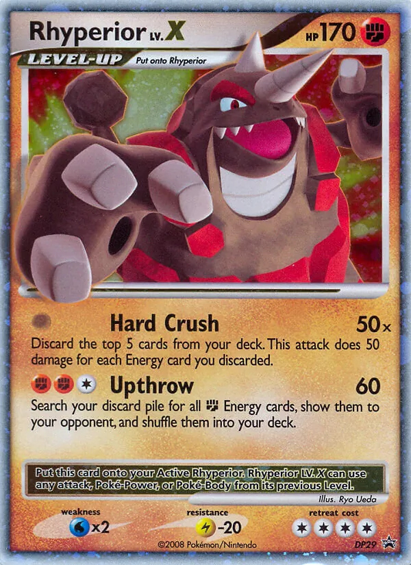 Rhyperior #DP29 – DP Black Star Promos card