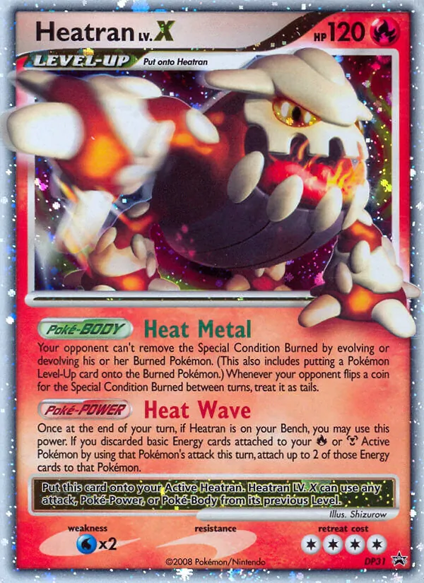Heatran #DP31 – DP Black Star Promos card